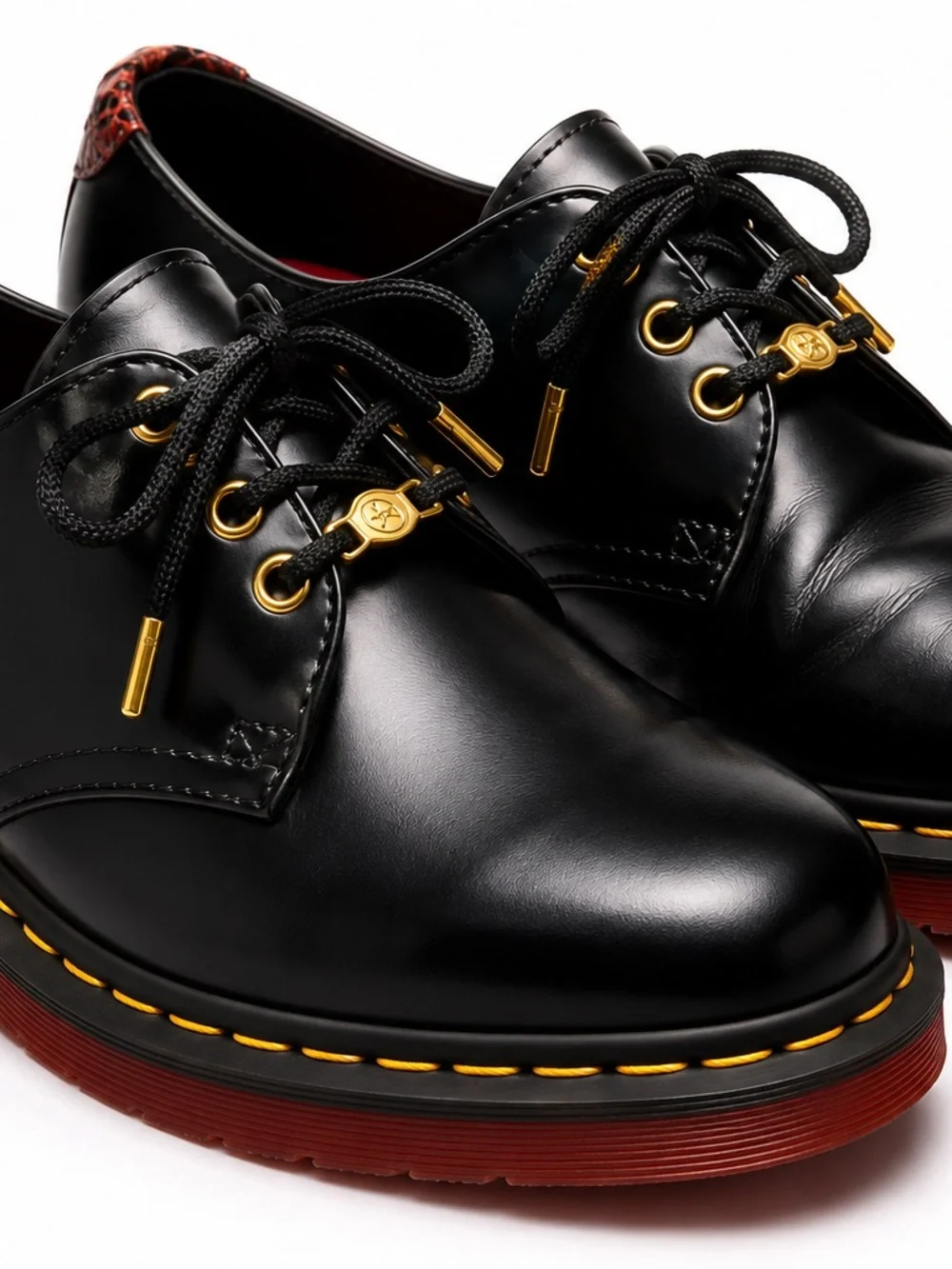 Dr. Martens 1461 Year of the Snake Men’s 10 Black Leather Limited Edition